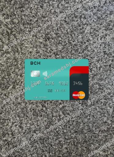 Angola Banco Comercial do Huambo mastercard photolook front